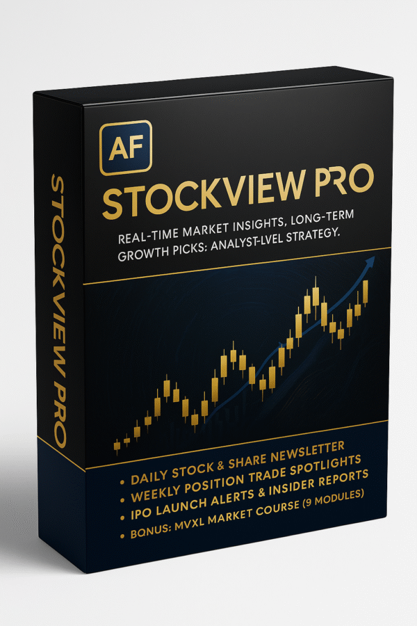 AF StockView Pro - Real-Time Market Insights, Long-Term Growth Picks & Analyst-Level Strategy.