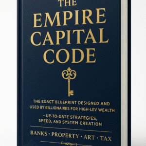 The Empire Capital Code Book: The Exact Blueprint Designed and Used by Billionaires For High Level Wealth Up To Date Strategies, Speed, and System Creation