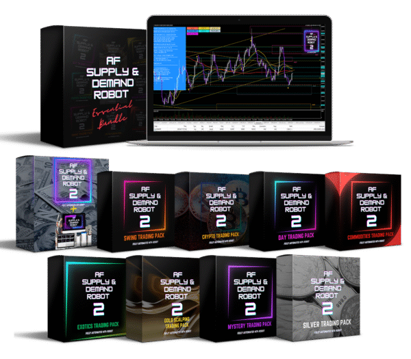 AF Supply & Demand 2 Robot + Essential Bundle: Institutional-Grade Charting System for Forex, Indices, Commodities, Crypto & Exotics