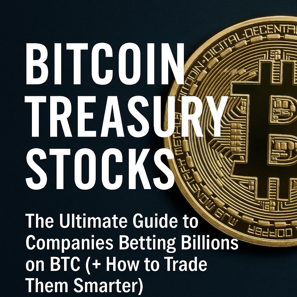 Bitcoin Treasury Stocks: The Ultimate Guide to Companies Betting Billions on BTC (+ How to Trade Them Smarter)