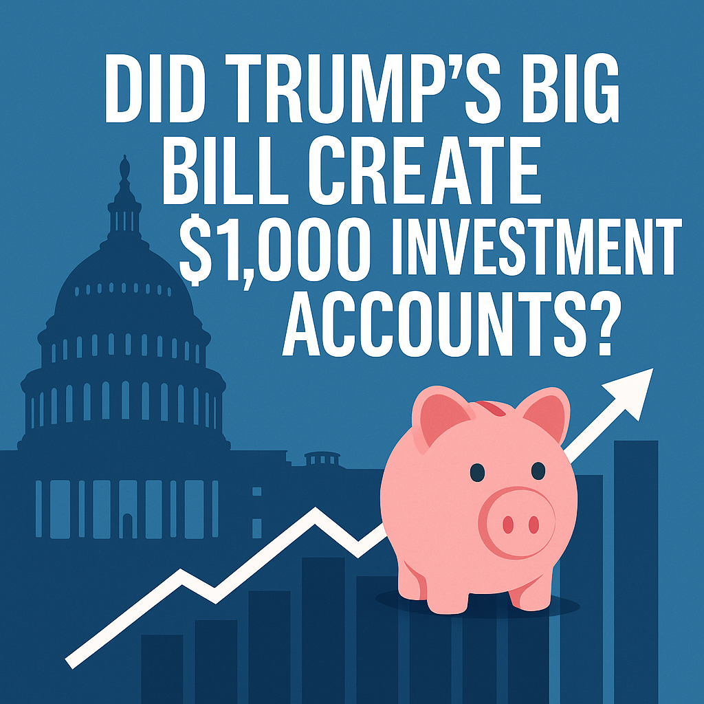Did Trump Really Create $1,000 S&P 500 Accounts for Every Child?