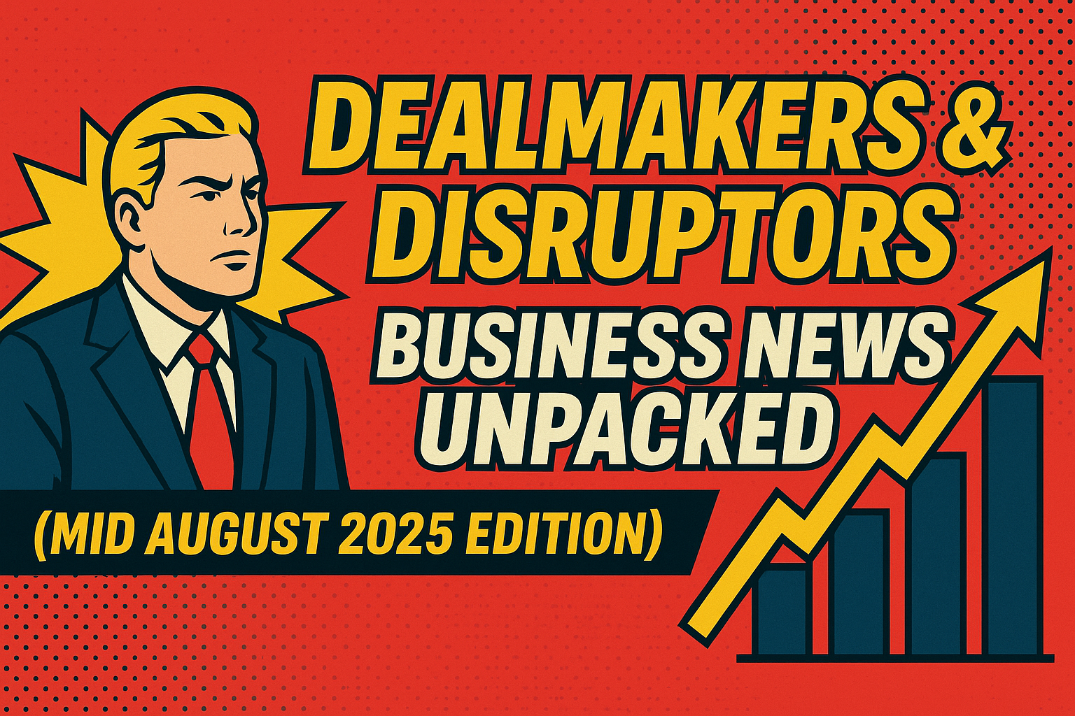 Dealmakers & Disruptors: Business News Unpacked (Mid August 2025 Edition)