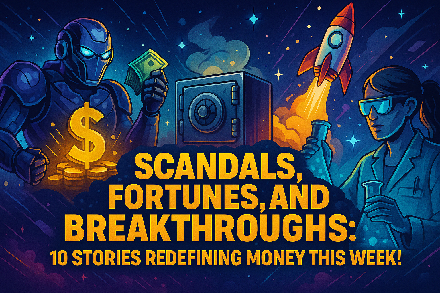 Scandals, Fortunes, and Breakthroughs: 10 Stories Redefining Money this Week!