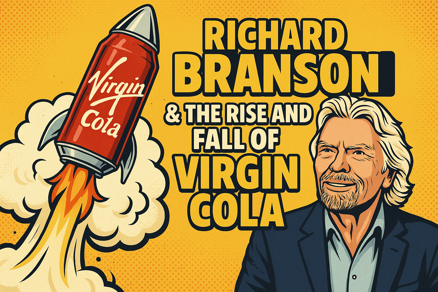 Richard Branson & the Rise and Fall of Virgin Cola
