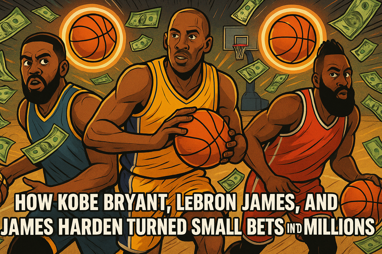 How Kobe Bryant, LeBron James, and James Harden Turned Small Bets into Millions And How You Can Too!