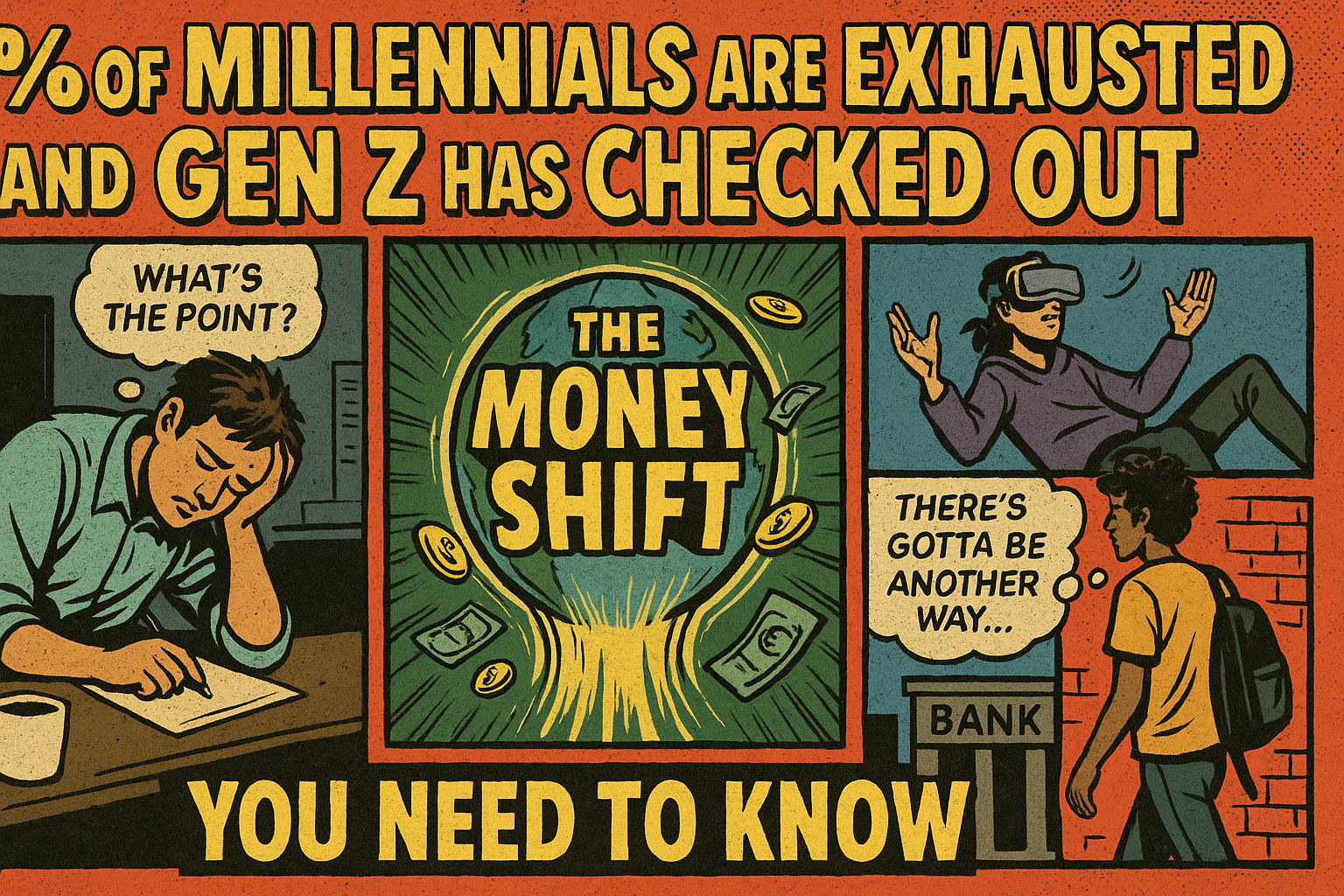 Why Millennials Are Burning Out While Gen Z Checks Out (And What It Means for Your Money)